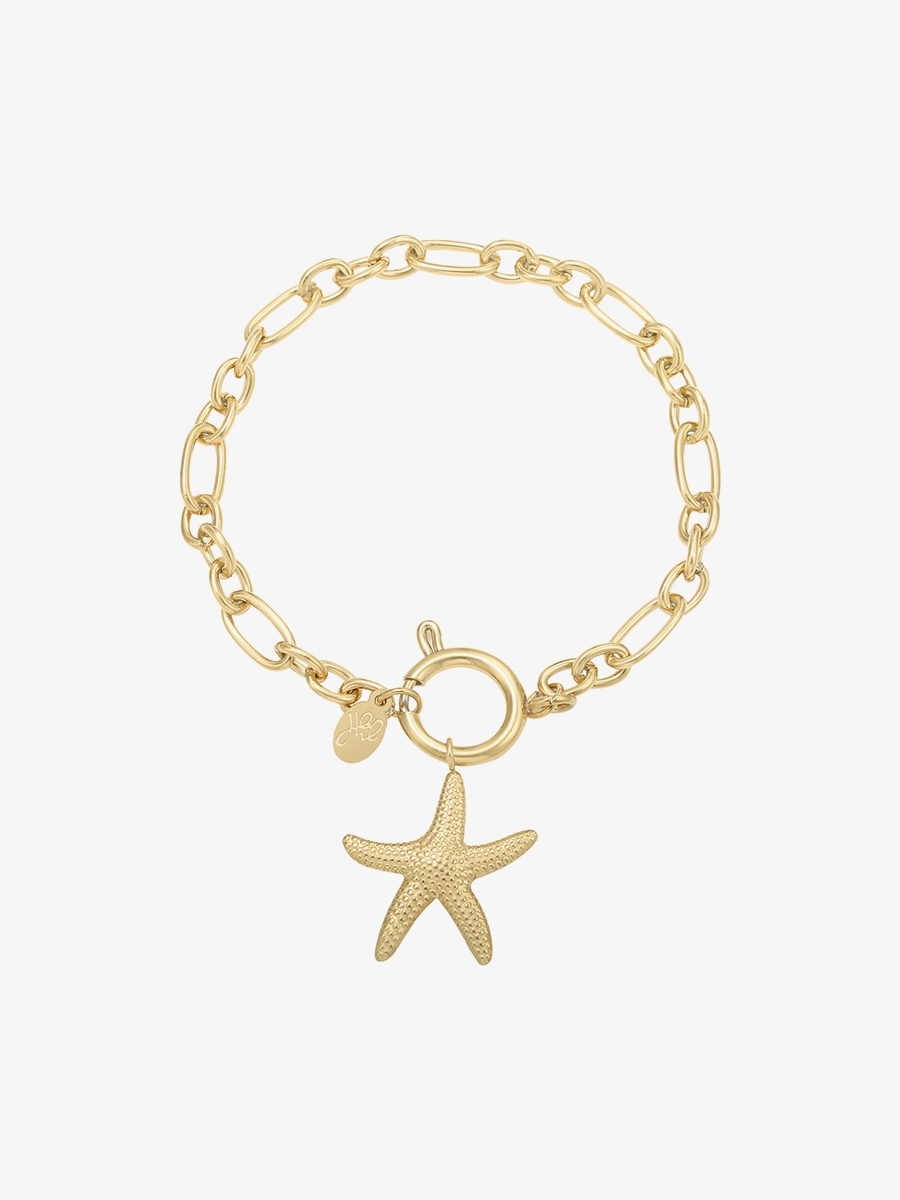 Starfish Armbånd 18k Guldbelagt